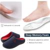 imageRockDove Mens Original TwoTone Memory Foam SlipperMidnight NavyCollege Red