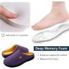 imageRockDove Mens Original TwoTone Memory Foam SlipperPurpleGold