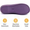 imageRockDove Womens Birdseye Knit Memory Foam SlipperPurple