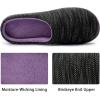 imageRockDove Womens Birdseye Knit Memory Foam SlipperPurple