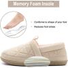 imageRockDove Womens Knit Cuff Closed Back SlipperFlash