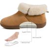 imageRockDove Womens Sierra Faux Leather Bootie SlipperTan
