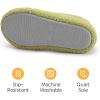 imageRockDove Womens Teddy Fleece Closed Back Indoor SlipperGreen