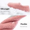 imageRockDove Womens Teddy Fleece Closed Back Indoor SlipperLight Pink