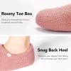 imageRockDove Womens Teddy Fleece Closed Back Indoor SlipperLight Pink