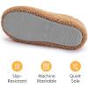 imageRockDove Womens Teddy Fleece Closed Back Indoor SlipperTan