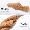imageRockDove Womens Teddy Fleece Closed Back Indoor SlipperTan