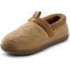 imageRockDove Womens Knit Cuff Closed Back SlipperCaramel