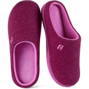 imageRockDove Womens Original TwoTone Memory Foam SlipperRose Carmine