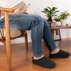 imageRockDove Mens TrailTherm Quilted Memory Foam Indoor Oudoor Camp SlipperBlack