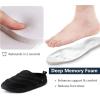 imageRockDove Mens TrailTherm Quilted Memory Foam Indoor Oudoor Camp SlipperBlack