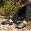 imageRockDove Mens TrailTherm Quilted Memory Foam Indoor Oudoor Camp SlipperCamouflage