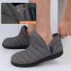 imageRockDove Mens Alpinz Puffer Bootie Slipper with Memory FoamDark Grey