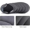 imageRockDove Mens Alpinz Puffer Bootie Slipper with Memory FoamDark Grey