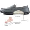 imageRockDove Set of 2 Pairs  US Size 11 Mens Alexander Flannel Lined Loafer Slipper Coffee and Charcoal
