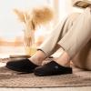 imageRockDove Set of 2 Pairs  US Size 1112 Womens Original TwoTone Slipper BlackGrey Womens Nomad Faux Shearling Slipper Dark Grey