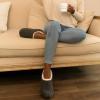 imageRockDove Set of 2 Pairs  US Size 1112 Womens Original TwoTone Slipper BlackGrey Womens Nomad Faux Shearling Slipper Dark Grey