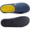 imageRockDove Set of 2 Pairs Mens Original TwoTone Memory Foam SlipperBlueMaize Mens Nomad Slipper with Memory FoamNavy