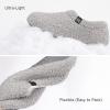imageRockDove Set of 3 Pairs Womens Teddy Fleece Closed Back Indoor Slipper Eggplant  Dark Gray  Light Gray 56 US