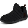 imageRockDove Mens Alpinz Puffer Bootie Slipper with Memory FoamBlack