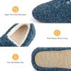 imageRockDove Womens Faux Shearling Closed Back Slipper with Memory FoamLake Blue