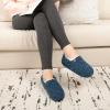 imageRockDove Womens Faux Shearling Closed Back Slipper with Memory FoamLake Blue