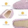 imageRockDove Womens Faux Shearling Closed Back Slipper with Memory FoamLilac