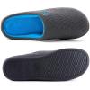 imageRockDove Set of 2 Pairs  Mens Original TwoTone Memory Foam Slipper Size 105 Men Dark Grey Womens Original TwoTone Memory Foam Slipper Size 78 Women Dark NavyFuchsia