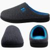 imageRockDove Set of 2 Pairs  Mens Original TwoTone Memory Foam Slipper Size 105 Men Dark Grey Womens Original TwoTone Memory Foam Slipper Size 78 Women Dark NavyFuchsia