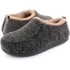 imageRockDove Set of 2 Pairs  Size 1314 Mens Original TwoTone Memory Foam Slipper Black ampamp Mens Nomad Slipper Black