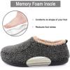 imageRockDove Set of 2 Pairs  Size 1314 Mens Original TwoTone Memory Foam Slipper Black ampamp Mens Nomad Slipper Black