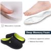 imageRockDove Set of 2 Pairs  US Size 78 Mens Original TwoTone Memory Foam Slipper Black Mens Campground Memory Foam Down Slipper Oriole