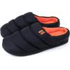 imageRockDove Set of 2 Pairs  US Size 78 Mens Original TwoTone Memory Foam Slipper Black Mens Campground Memory Foam Down Slipper Oriole