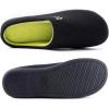 imageRockDove Set of 2 Pairs  US Size 78 Mens Original TwoTone Memory Foam Slipper Black Mens Campground Memory Foam Down Slipper Oriole