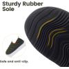 imageRockDove Mens Pufflite TwoTone Quilted Loafer Slipper with IndoorOutdoor SoleHunter Green