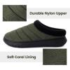 imageRockDove Mens TerraLoft IndoorOutdoor Quilted Camp SlipperHunter Green