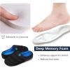 imageRockDove Mens Campground Memory Foam Down SlipperBlackBlue
