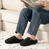 imageRockDove Mens Campground Memory Foam Down SlipperBlackBlue