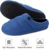 imageRockDove Mens Campground Memory Foam Down SlipperIndigoBlack