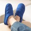 imageRockDove Mens Campground Memory Foam Down SlipperIndigoBlack