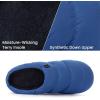 imageRockDove Mens Campground Memory Foam Down SlipperIndigoBlack