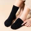 imageRockDove Womens Cashmere Knit Calf Warm Stretchy SocksCharcoal Black