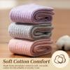 imageRockDove Womens Cashmere Knit Calf Warm Stretchy SocksLavenderpinkgray
