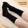 imageRockDove Womens Cashmere Slouch Brushed Relaxed SocksBlack