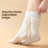 imageRockDove Womens Cashmere Slouch Brushed Relaxed SocksWhite