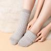 imageRockDove Womens Wool Cashmere Calf SocksGraywhitelavender