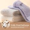 imageRockDove Womens Wool Cashmere Calf SocksGraywhitelavender