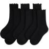 imageRockDove Womens CloudSoft SocksBlack 3 Pairs