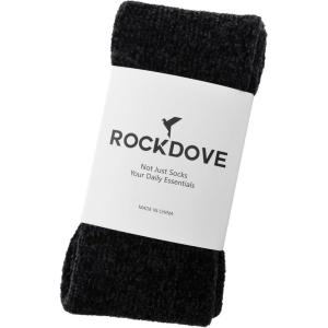 imageRockDove Womens Cashmere Knit Calf Warm Stretchy SocksCharcoal Black