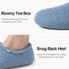 imageRockDove Womens Teddy Fleece Closed Back Indoor SlipperBlue